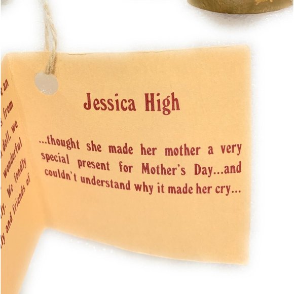 Lizzie High Wooden Dolls Happy Mothers day Shelf sitter missing chair two dolls - Picture 5 of 7